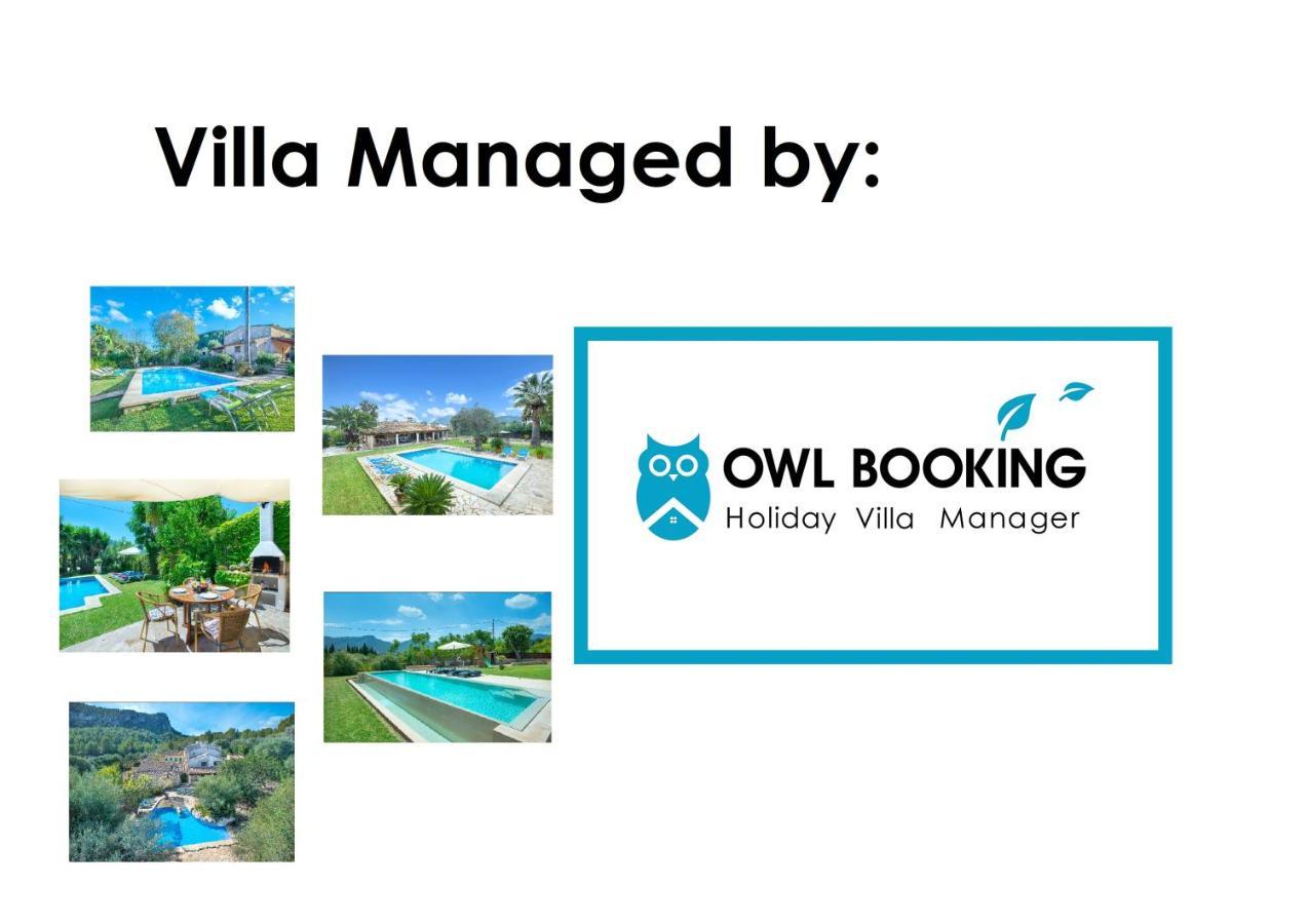 Owl Booking Villa Coloma - Luxury Retreat With Huge Pool Port de Pollença Exteriör bild